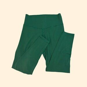 OFFLINE by Aerie Real Me Xtra High Waisted Hold Up! Leggings, Green, Size L